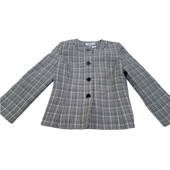 Jones Studio Seperates houndstooth blazer size 8 - Picture 8 of 13